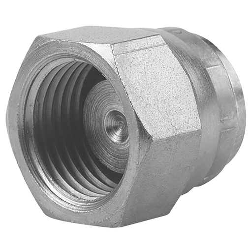 1/4" Bspp Swivel 60 Coned Blanking Cap