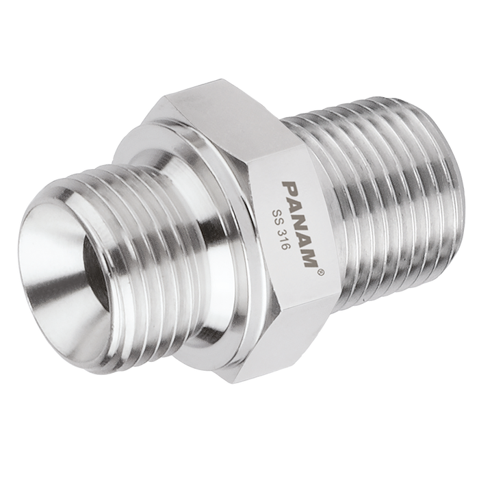 3/8" Bsp X 1/4" Npt Male/Male
