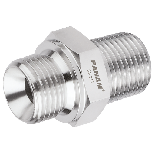 3/4" Bsp X 3/4" Bsp Tapered Male/Male