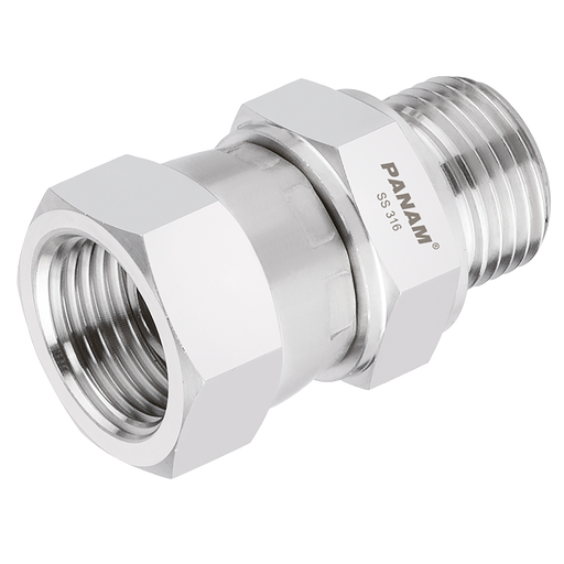 1/2" Bsp X 1/2" Bsp Tapered Female/Female