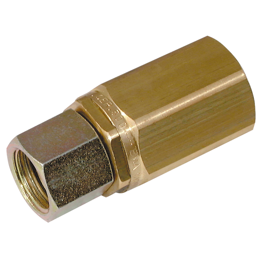 1/2" Bsp Female X 3/4" Bsp Female Valved Swivel Joint