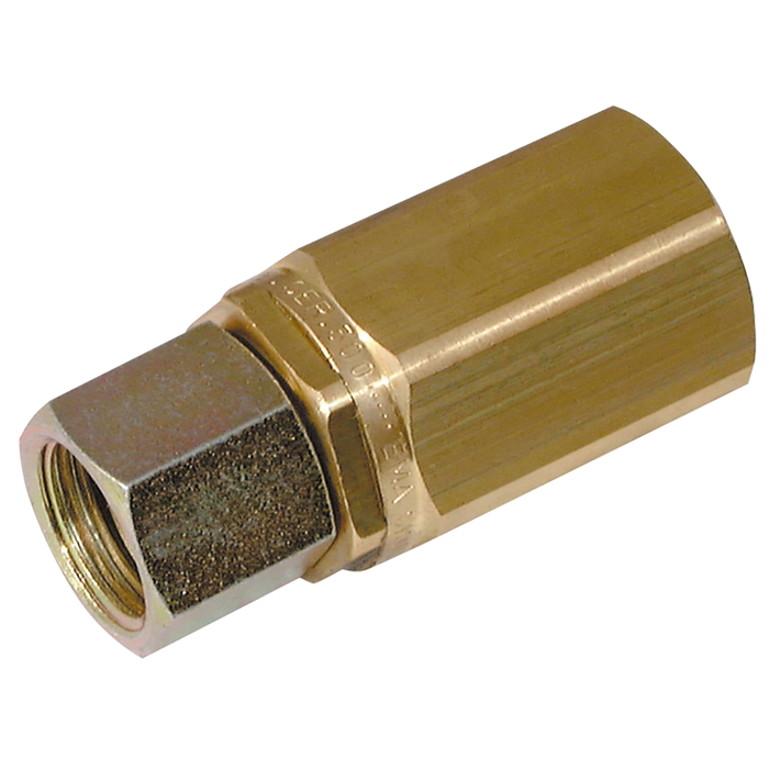 1/2" Bsp Female X 3/4" Bsp Female Valved Swivel Joint