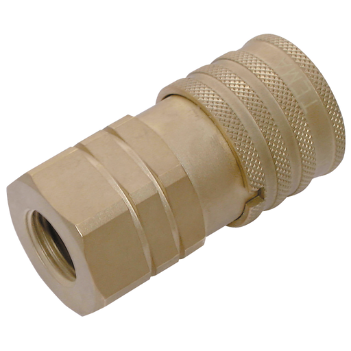 1/2" Bsp Female Hydraulic Quick Release With Pressure Eliminator