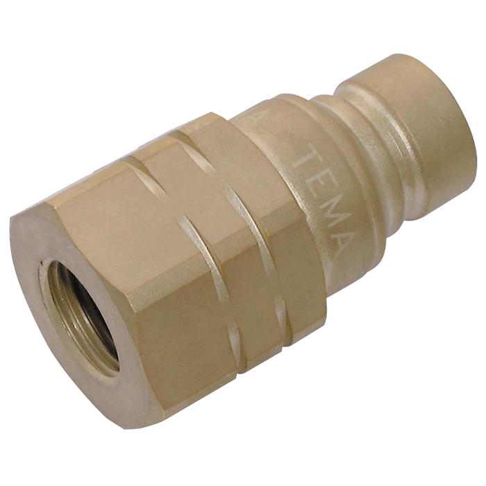 1/2" Bsp Female Hydraulic Quick Release With Pressure Eliminator