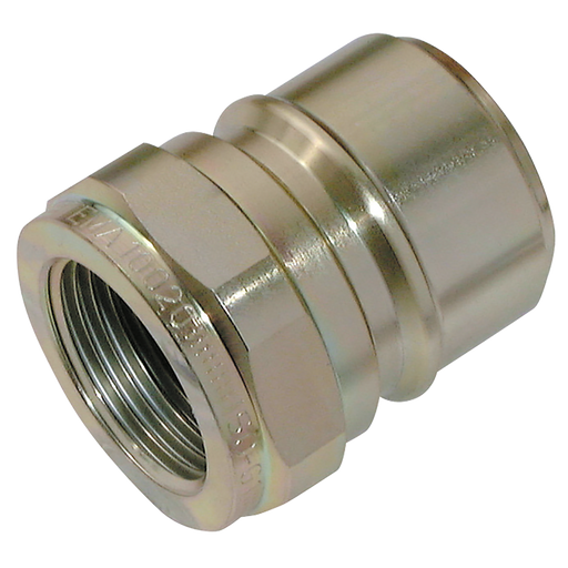 1" Bsp Female Hydraulic Quick Release Plug With Pressure Eliminator