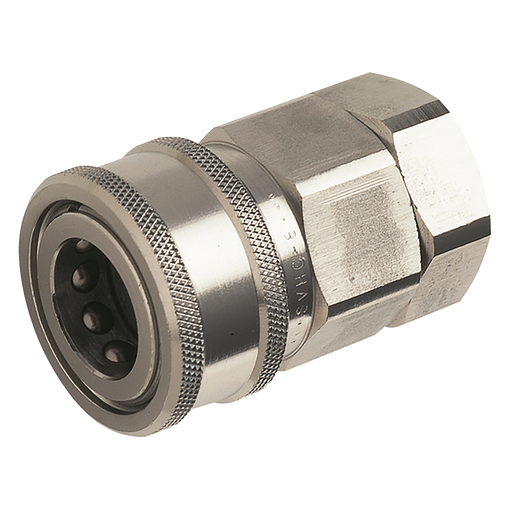 1.1/2" Bsp Female Coupling Valved