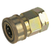 1/4" Bsp Female Coupling Un-Valved