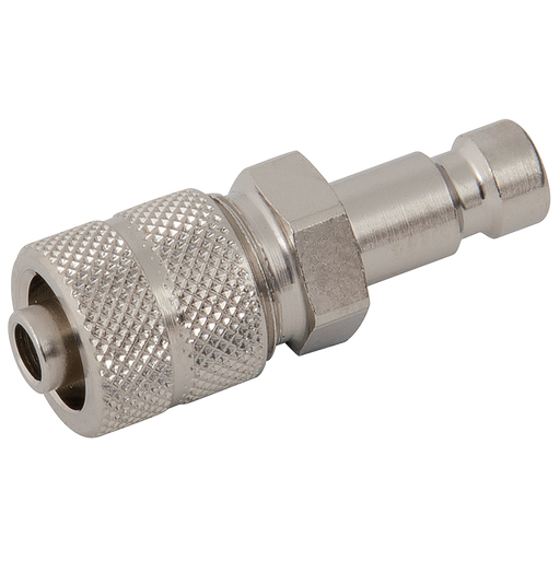 03X04Mm Hose Plug Brass Nickel