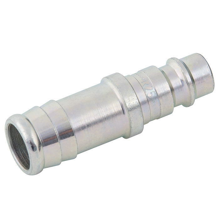 08Mm Hose Tail Plug Steel Nickel Plated
