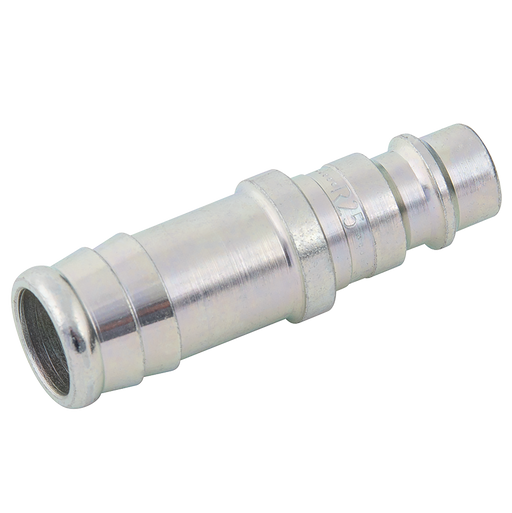 06Mm Hose Tail Plug Steel Nickel Plated