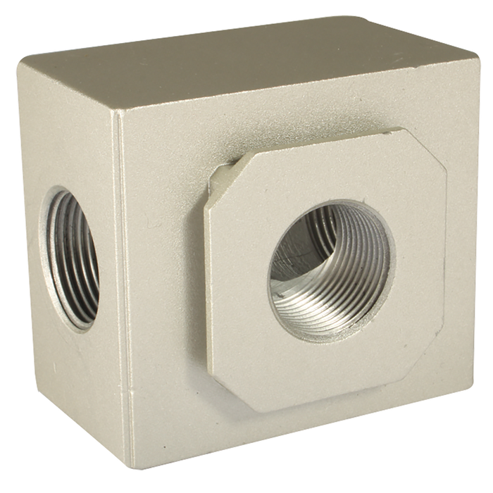 1" Bsp Parallel Female Porting Block