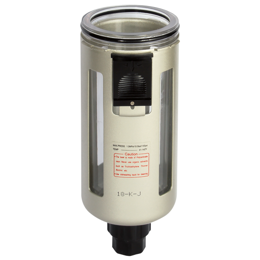Air Preparation Drain Bowl And Manual Drain