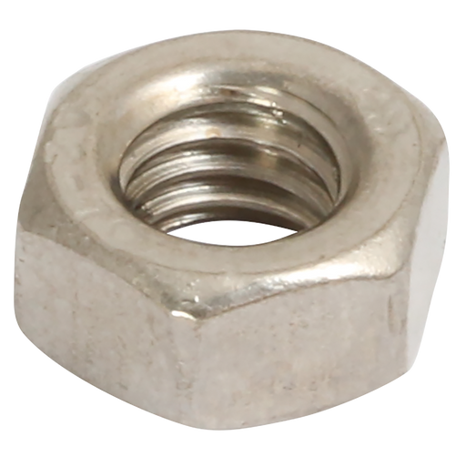 St/St Piston Rod L.Nut For 25Mm Minicyl