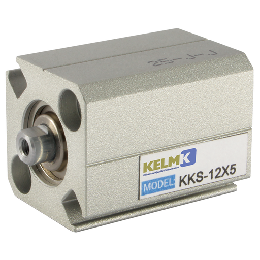 M5 X 0.8 Metric Female Ports Pneumatic Cylinder Compact Cylinder