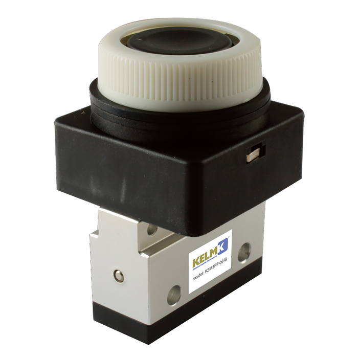 1/8" Bspp 3/2 Micro Push Button Shrouded Valve