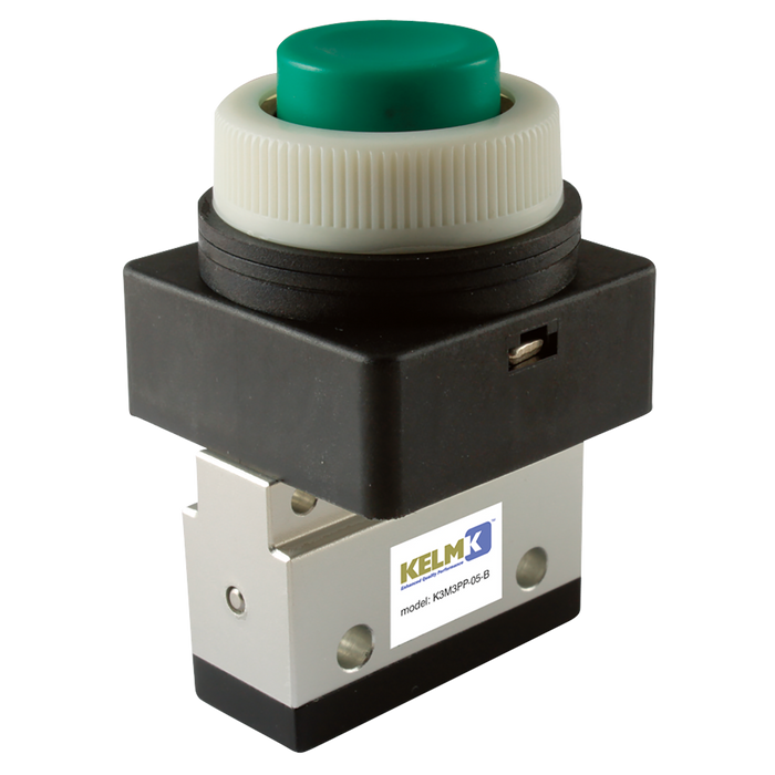 M5 3/2 Micro Push Button External Valve