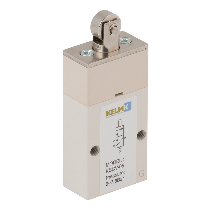 1/8" 3/2 Roller Valve