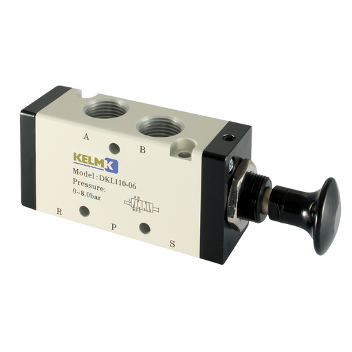 3/8" 5/2. Push Pull Valve