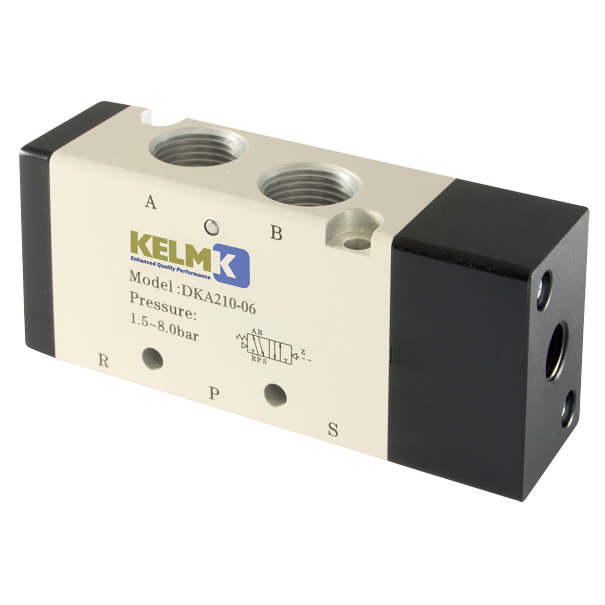 Kelm DKA210-08 1/4 BSP Pilot-/Feder-Ventil – 5/2  Produktbild-Vorschau 4