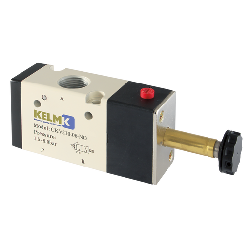 3/2 1/4" Solenoid/Spring Valve Normally Open