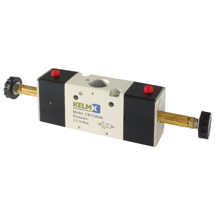 3/2 1/4" Bspp Solenoid/Solenoid Valve