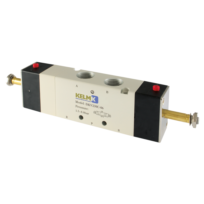 5/3- 3/8" Bspp Solenoid/Solenoid Fully Sealed