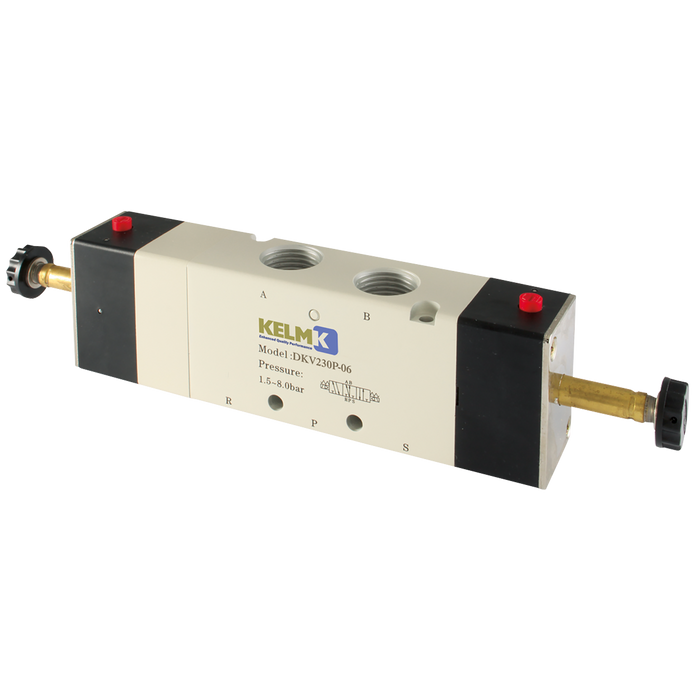 5/3- 1/4" Bspp Solenoid/Solenoid Cop