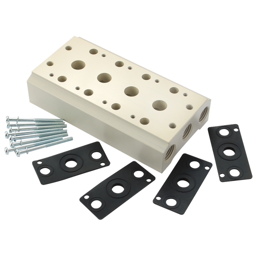 6 Station 1/2" Bsp Manifold D Series