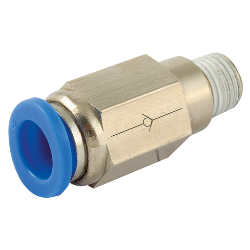 1/4" Bspt Male X 4Mm Od Check Valve