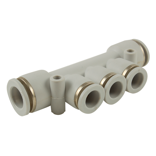 08Mm (In 2) X 06Mm (Out 3) Grey Manifold