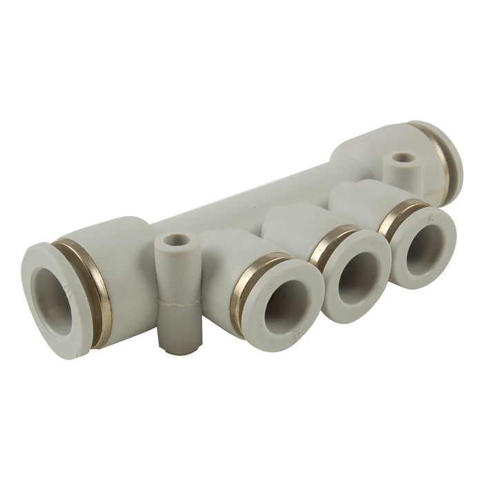 10Mm (In 2) X 06Mm (Out 3) Grey Manifold
