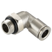 Swivel Elbow Male Stud 4Mm X M5 Metric