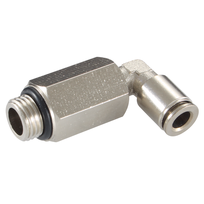 1/4" X 12Mm Od Bspp Male Stud Ext Elbow