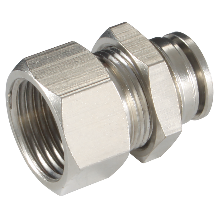 8Mm X 3/8" Bspp Female Bulkhead