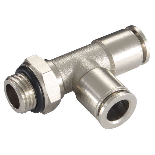8Mm X 1/4" Bspp Male Run Tee
