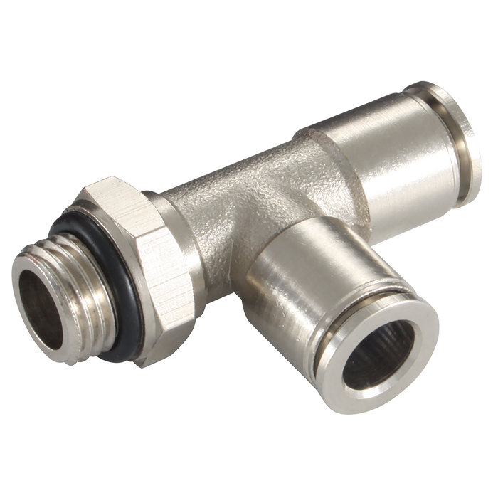 8Mm X 1/4" Bspp Male Run Tee