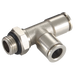 8Mm X 1/4" Bspp Male Run Tee