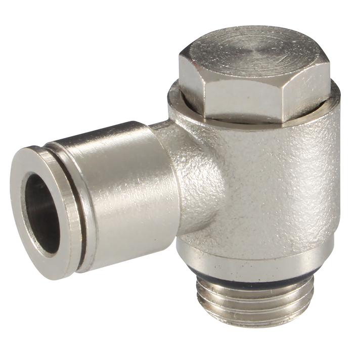 1/4" Bspp X 4Mm Male Single Banjo