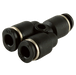 4Mm Micro Equal Y Connector
