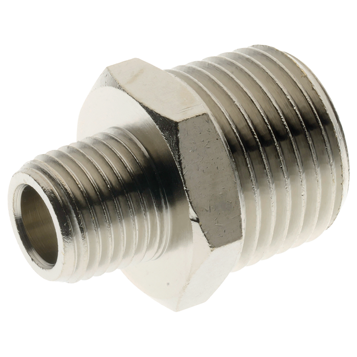 1/4" Bspt Male X 1/2" Bspt Male Equal Male Adaptor