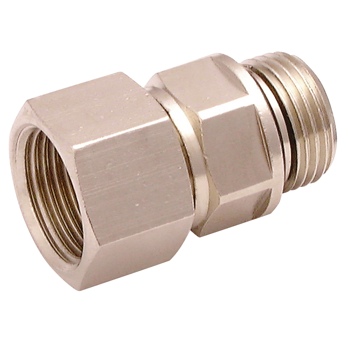 1/8" Bspp Male X 1/8" Bspp Female Equal Swivel Connector 