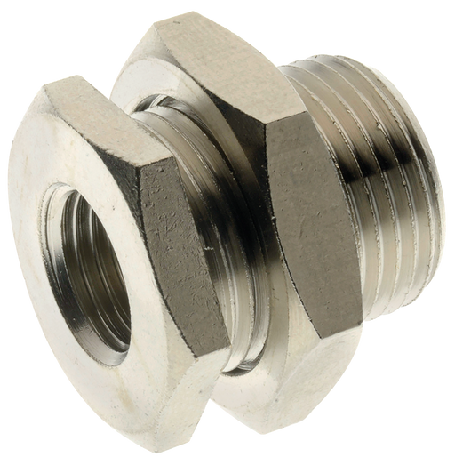 M10 X 1 Metric Male X M5 Metric Female Equal Bulkhead Connector