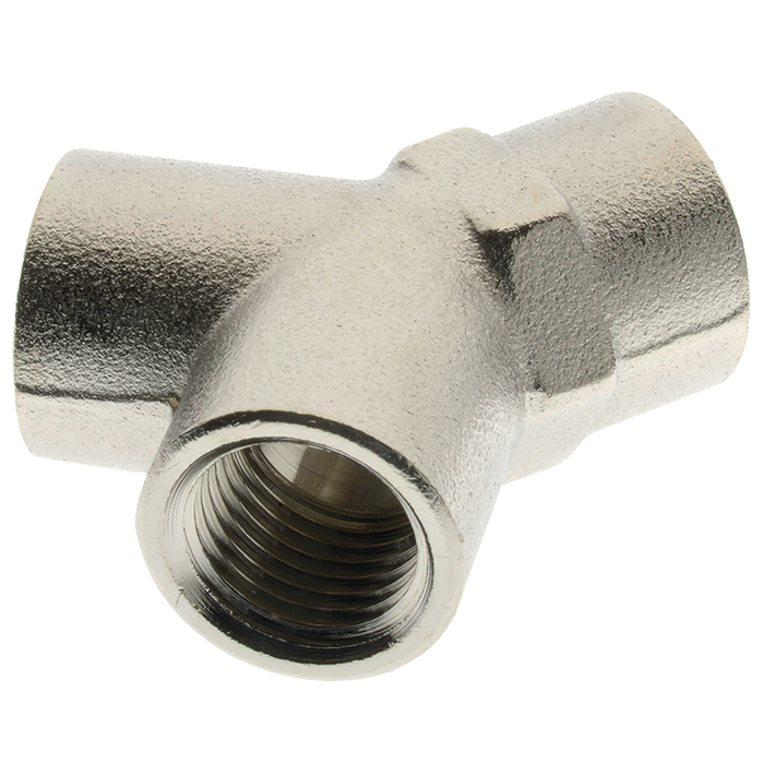 1/8" Bspp Female Equal Y Connector