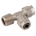 08/06Mm Od X 1/4" Bspt Offset Male Tee