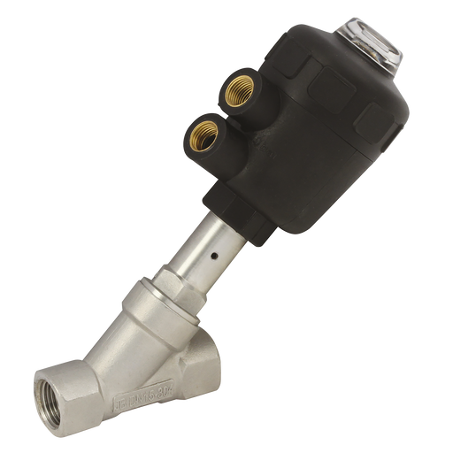 3/8"Bspp Dn10 316 N/C Angle Seat Valve