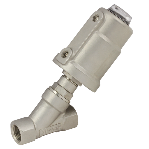 3/8"Bspp Dn10 All 316 N/O Angle Seat Val