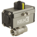 1.1/4" Bspp Ss 2 Pc Da Alum Actu B.Valve