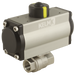 1.1/4" Bspp Ss 2 Pc Sa Alum Actu B.Valve