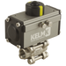 2.1/2" Bspp Ss 3 Pc Da Alum Actu B.Valve