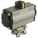 2.1/2" Bspp Ss 3 Pc Sa Alum Actu B.Valve